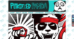 Desktop Screenshot of petrifiedpanda.com